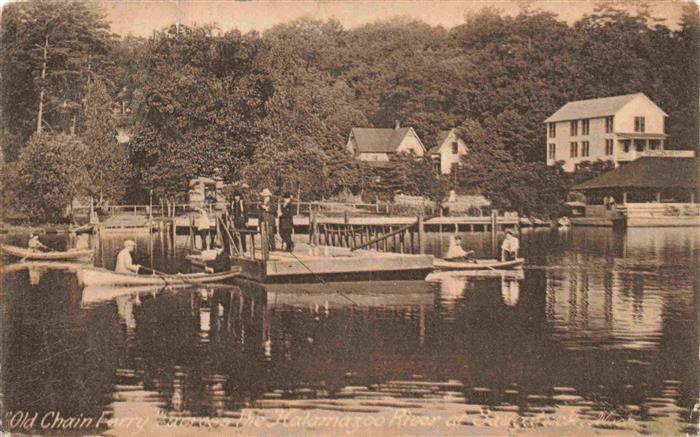 73974845 Saugatuck Michigan USA Old Chain Ferry