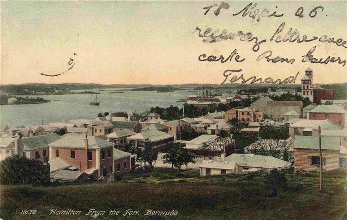 73974138 Hamilton Bermuda Panoramic view from the Fort Bermuda