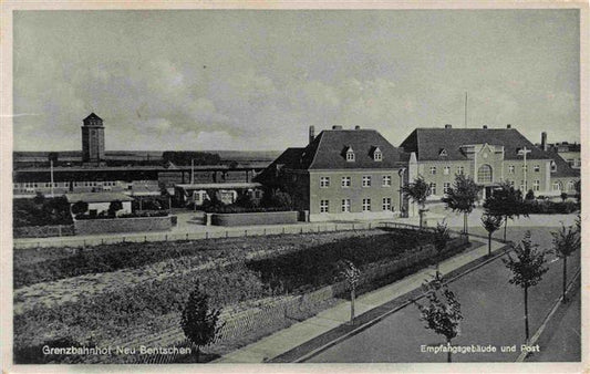 73974237 Neu Bentschen Zbaszynek PL border station reception building and post office