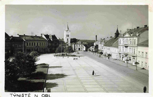 73974287 Tyniste nad Orlici Reichenau Knieschna CZ Stadtplatz