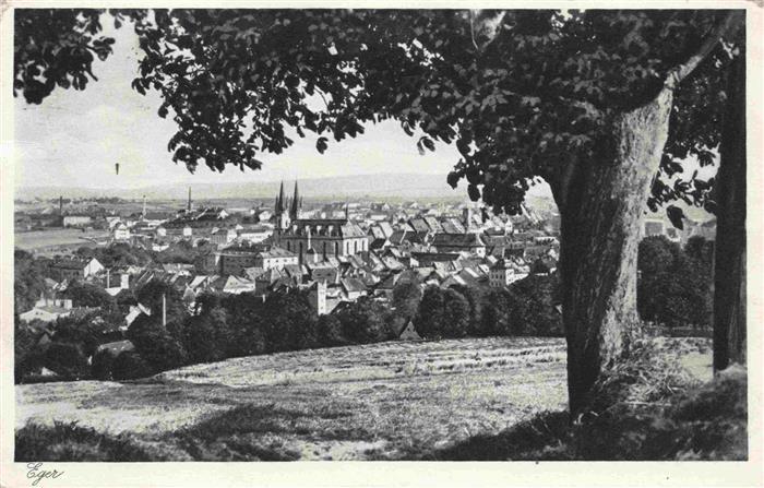 73975139 Eger Cheb CZ Panorama