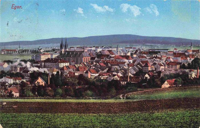 73975141 Eger Cheb CZ Panorama