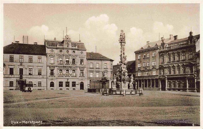 73975693 Dux Sudeten Duchcov CZ Marktplatz