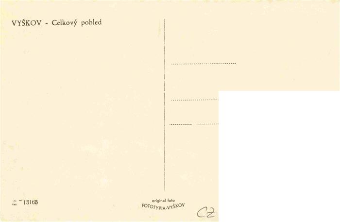 73975701 Vyskov Wischau CZ Panorama