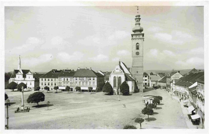 73975702 Sobeslav Sobeslau Sobieslau CZ Marktplatz Kirche