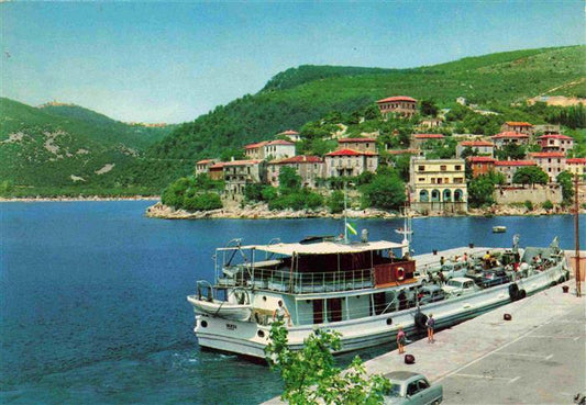 73976309 Rabac Croatia harbor area