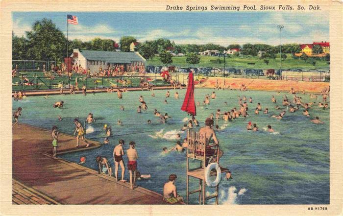 73975250 Sioux Falls South Dakota USA Drake Springs Swimming Pool