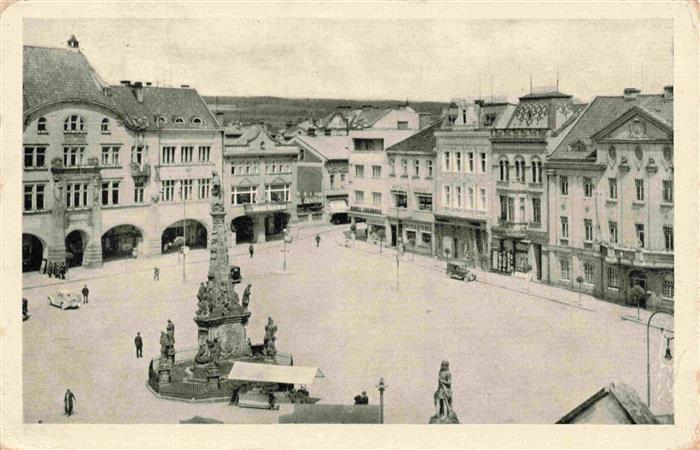 73975284 Koeniginhof Elbe Dvur Kralove nad Labem CZ Stadtzentrum Platz