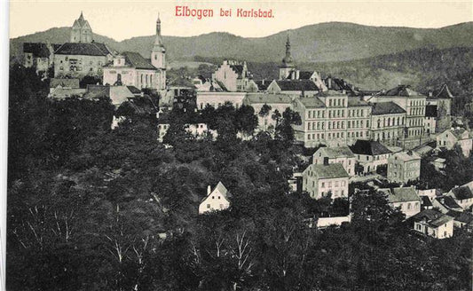 73975359 Elbogen Loket Czechia Stadtpanorama