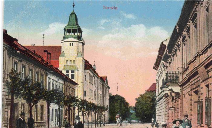 73975363 Terezin Theresienstadt CZ Motiv im Stadtzentrum