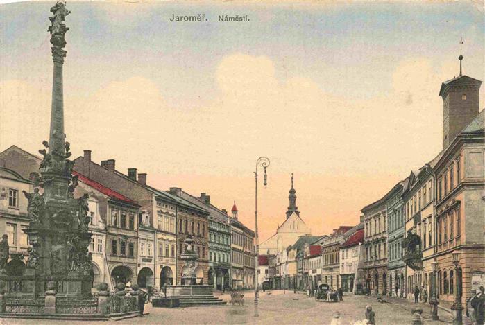 73975390 Jaromer Jaromir CZ Namesti City Center Square Fountain