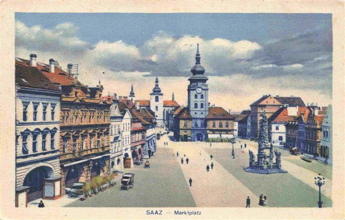 73975394 Saaz Zatec CZ Marktplatz