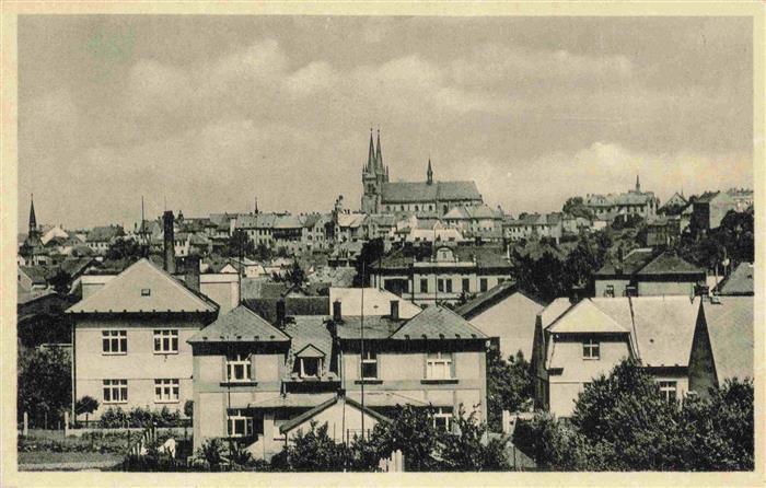 73975405 Chrudim Crudim Schumberg CZ Stadtpanorama Kirche