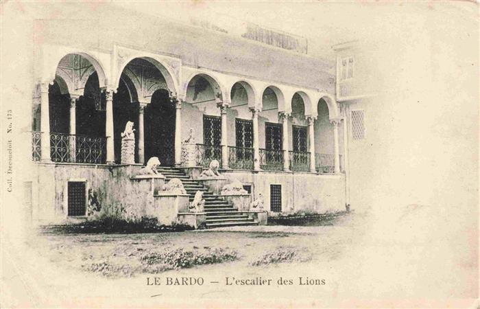 73975904 Le Bardo Tunis Tunisie Escalier des Lions