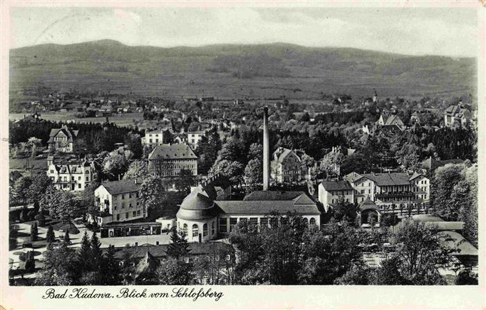 73976212 Bad Kudowa Kudowa-Zdroj Niederschlesien PL Panorama Blick vom Schlossbe