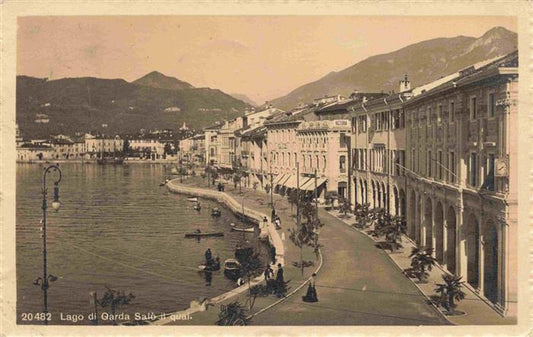 73976364 Salo Lago di Garda IT Quai Uferpromenade