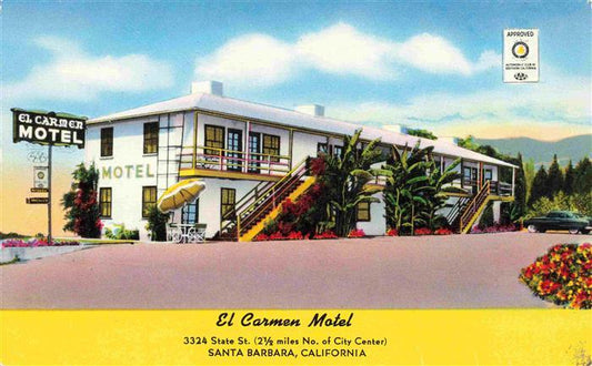 73976398 Santa Barbara  California USA El Carmen Motel