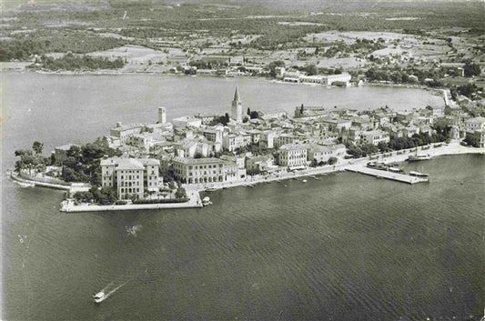 73976533 Porec Croatia aerial photography