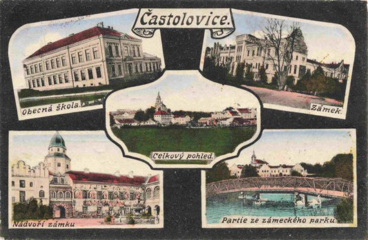 73977464 Castolovice Rychnov nad Kneznou Reichenau Nemocnice CZ Château scolaire P