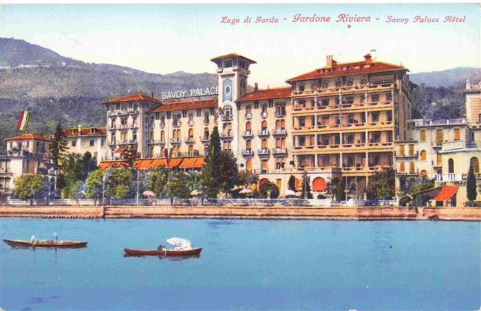 73977493 Gardone Riviera di Garda IT Savoy Palace Hotel View from Lake Garda