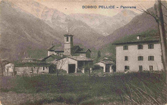 73977769 Bobbio Pellice Turin Piemonte IT Panorama Kirche