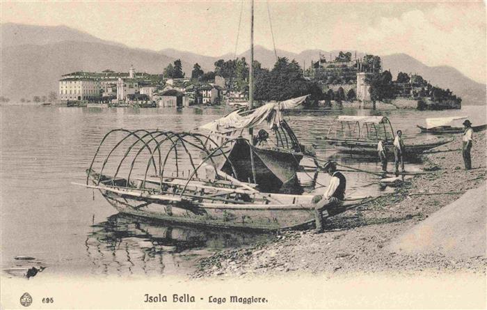 73977881 Isola Bella Verbano-Cusio-Ossola Piemont IT Lago Maggiore Pecheurs