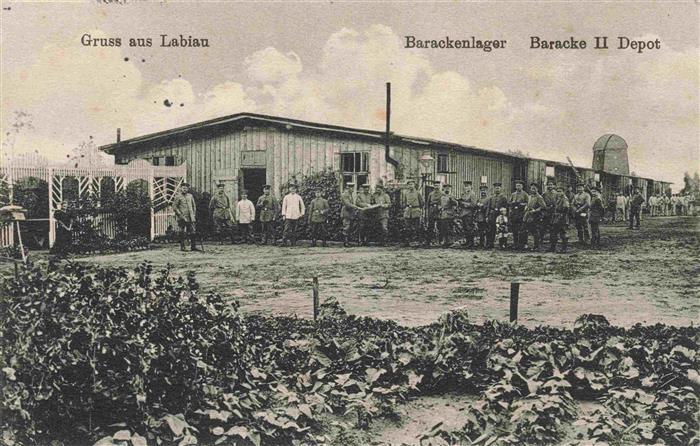 73990870 Labiau Polessk Kaliningrad RU Barracks Camp Barrack II Depot Field Post