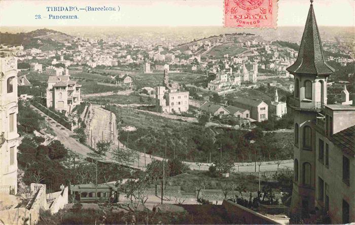 73991239 Tibidabo BARCELONA Cataluna ES Panorama