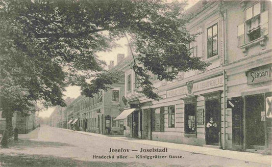 73991420 Josefov Jaromer Josefstadt CZ Hradecka ulice Koeniggraetzer Gasse