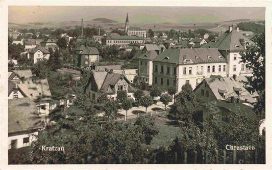 73991422 Kratzau Chrastava Boehmen CZ Vue panoramique sur la ville