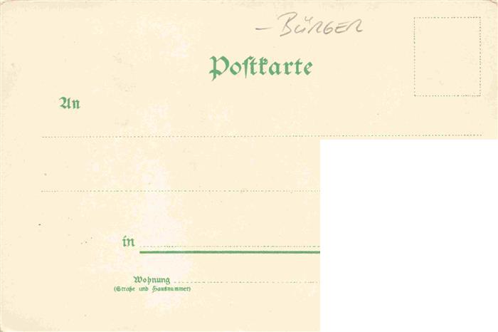 73992909 Verlag Buerger Leipzig Litho B.B.& O L Nr. 1625 fritz bleib da