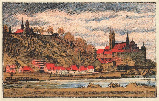 73992950 Barth Artur Kuenstlerlitho Meissen