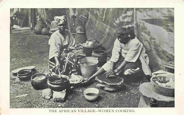 74001617 Cooking Kochen Cuisinier Cucinare Cociner-- African Village Women Fraue