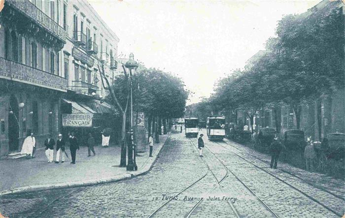 74002183 Strassenbahn Tramway-- Tunis Avenue Jules Ferry