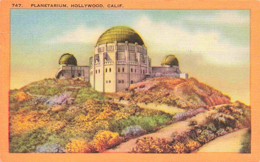 74002497 Planetarium Observatorium Sternwarte Urania Hollywood Calif.