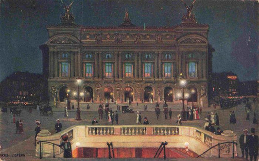 74003649 Verlag Tucks Oilette Serie Nr. 70 Paris L Opera