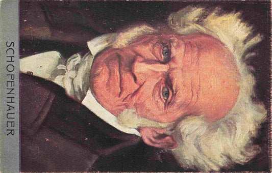 74003655 Schopenhauer Komponist Composer Compositeur Compositor Compositore--