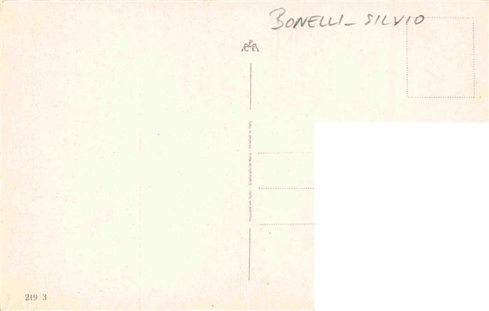 74003811 Bonelli Silvio Kuenstlerkarte Landwirtschaft Kirche