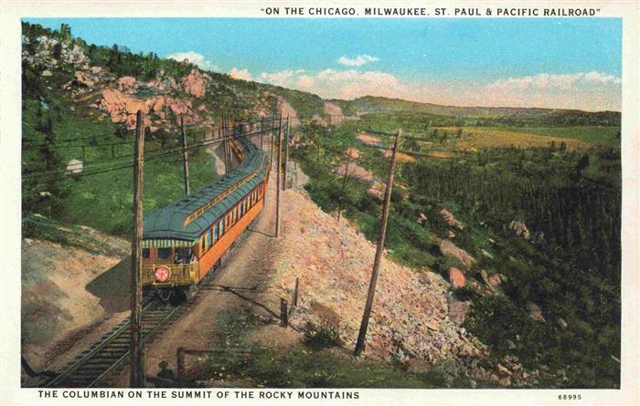 74003841 Eisenbahn Railway Chemin de Fer Chicago Milwaukee St Paul The Columbian