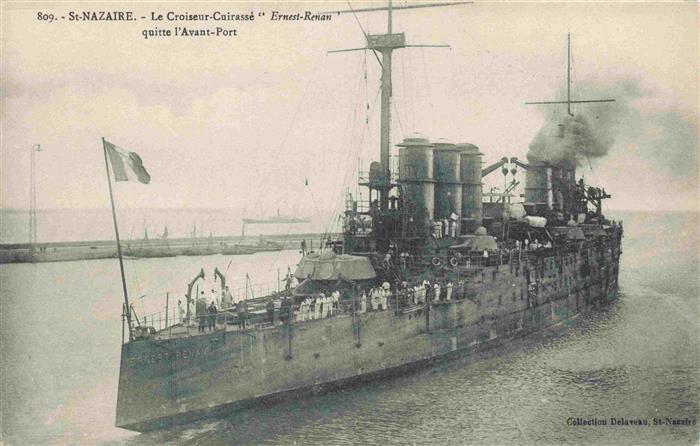 74004145 Marine  Warships St Nazaire Le Croiseur Cuirasse