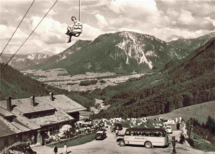 74004195 Sessellift Chairlift Telesiege Steinberg Alm