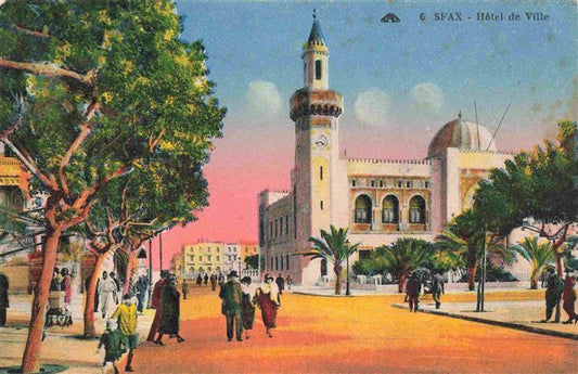 74013819 Sfax Tunesie Hotel de Ville