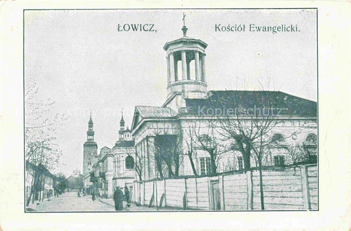 74015384 Lowicz Lowitsch Lodz PL Kosciol Ewangelicki