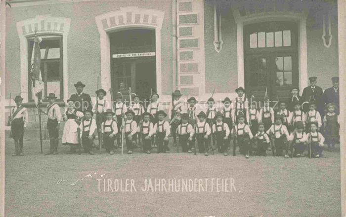 74015429 St Johann Tirol AT Tiroler Jahrhundertfeier Gruppenfoto