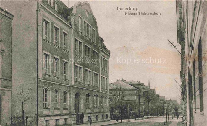 74015448 INSTERBURG Tschernjachowsk Kaliningrad RU Hoehere Toechterschule