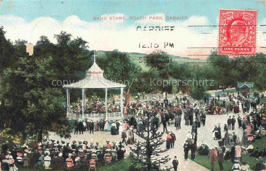 74016510 CARDIFF  Wales UK Band Stand Roath Park