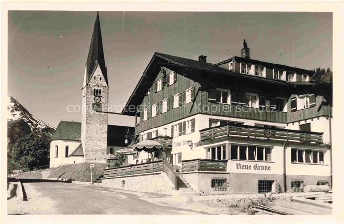 74016516 MITTELBERG  Kleinwalsertal AT Gasthof Neue Krone