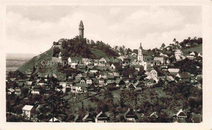 74016636 Stramberk Stramberg Novy Jicin Neu-Titschein CZ Panorama