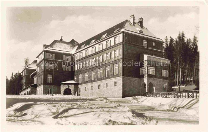 74016656 Lazne Karlova Studanka Karlsbrunn Schlesien CZ Hornicke sanatorium