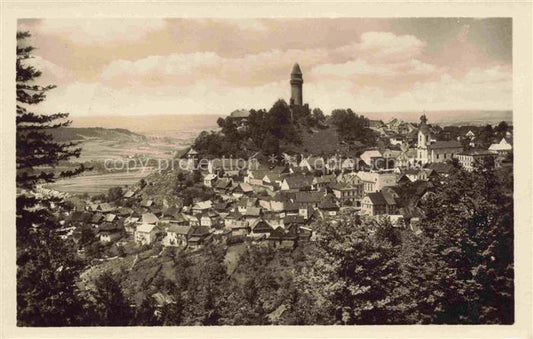 74016660 Stramberk Stramberg Novy Jicin Neu-Titschein CZ Panorama